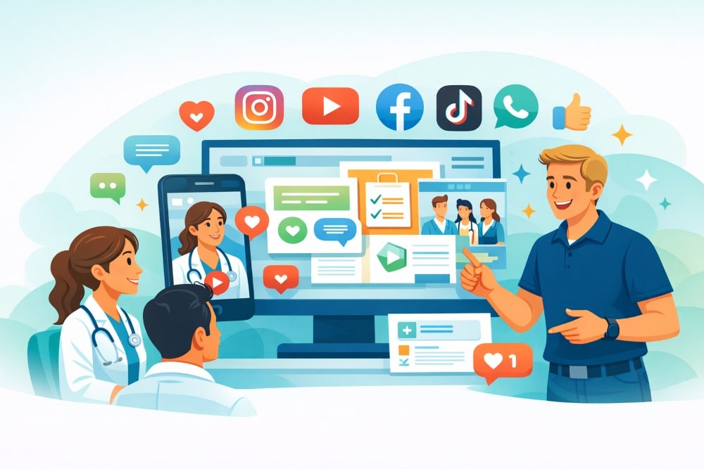 Redes Sociais para Clínicas e Consultórios