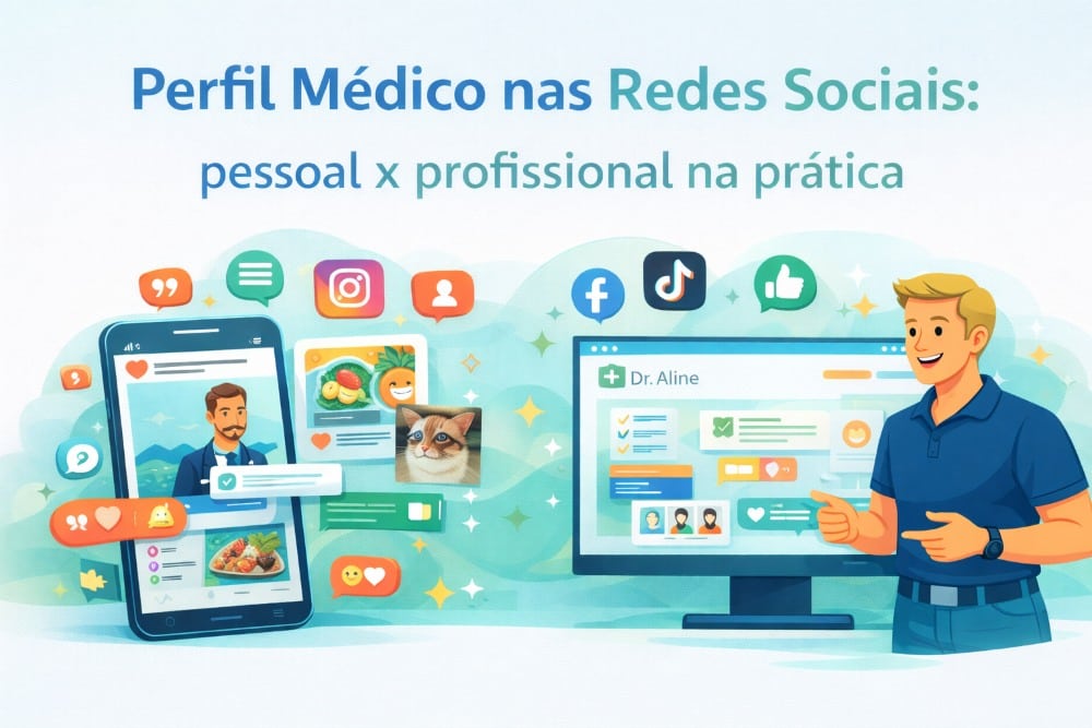 Perfil Médico nas Redes Sociais