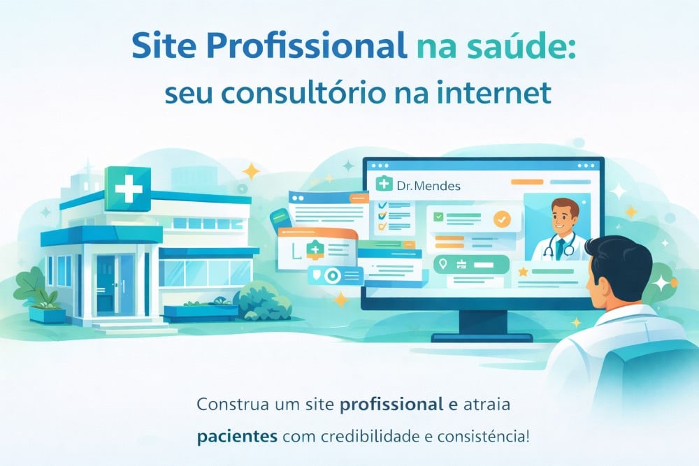 Site Profissional na área da saúde